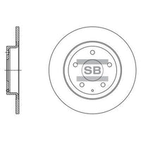 HiQ Rear Brake Rotors Set SD4423