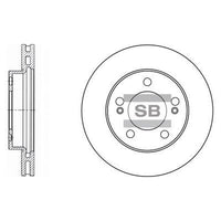 HiQ Front Brake Rotors Set SD3024