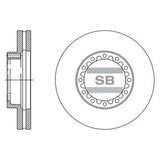 HiQ Rear Brake Rotors Set SD4331