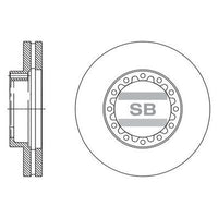 HiQ Rear Brake Rotors Set SD4331