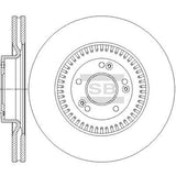 HiQ Front Brake Rotors Set SD1149