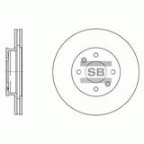 HiQ Front Brake Rotors Set SD1156