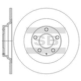 HiQ Rear Brake Rotors Set SD4456