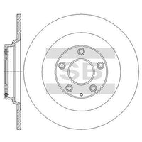 HiQ Rear Brake Rotors Set SD4456