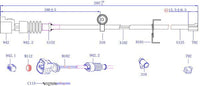 HiQ Front Brake Wear Sensor SWS5200