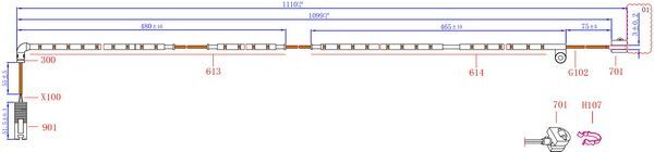 HiQ Rear Brake Wear Sensor SWS1123