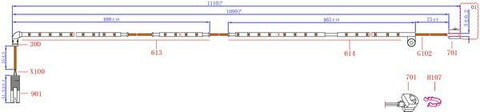 HiQ Rear Brake Wear Sensor SWS1123