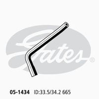 Gates Radiator Hose 05-1434