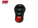 Remote Button - Chrysler 4 Button KF340 - Goss
