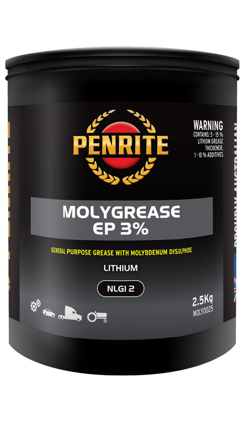 Penrite Molygrease EP 3% 2.5kg - MOLY0025