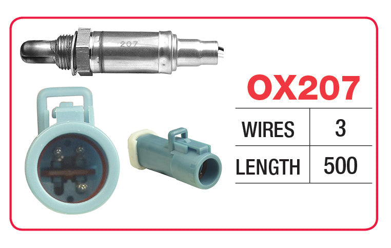 Oxygen Sensor - Ford Three Wire - OX207 - Goss