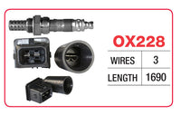 Oxygen Sensor - Volvo Three Wire - OX228 - Goss