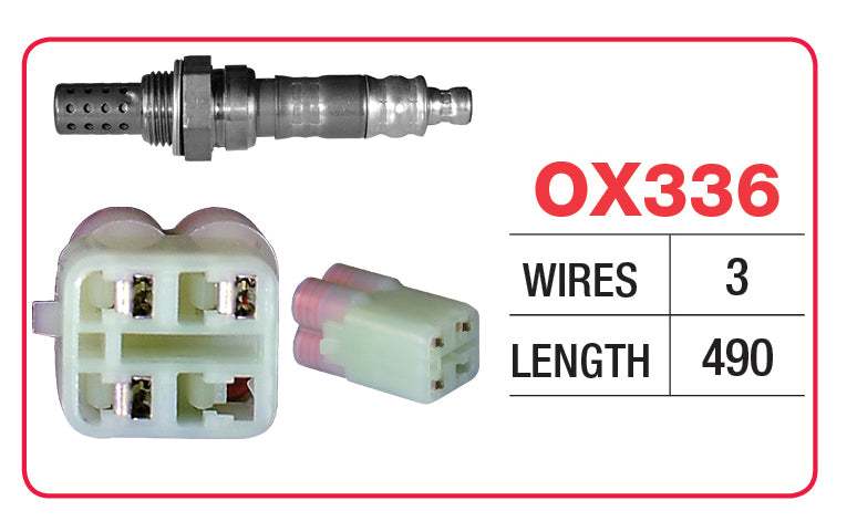 Oxygen Sensor - Subaru 3 Wire - OX336 - Goss