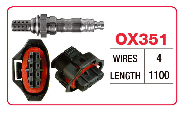 Oxygen Sensor - Holden 4 Wire - OX351 - Goss