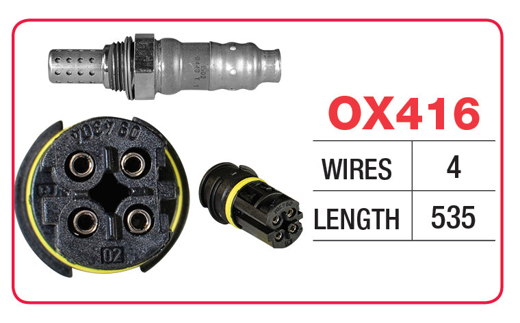 Oxygen Sensor - Mercedes-Benz/Bmw OX416 - Goss