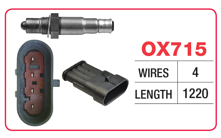 Oxygen Sensor - Alfa Romeo OX715 - Goss