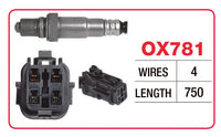 Oxygen Sensor - Hyundai OX781 - Goss