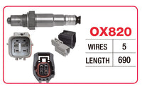 Oxygen Sensor - Mazda OX820 - Goss