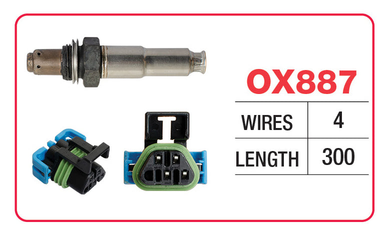 Oxygen Sensor OX887 - Goss