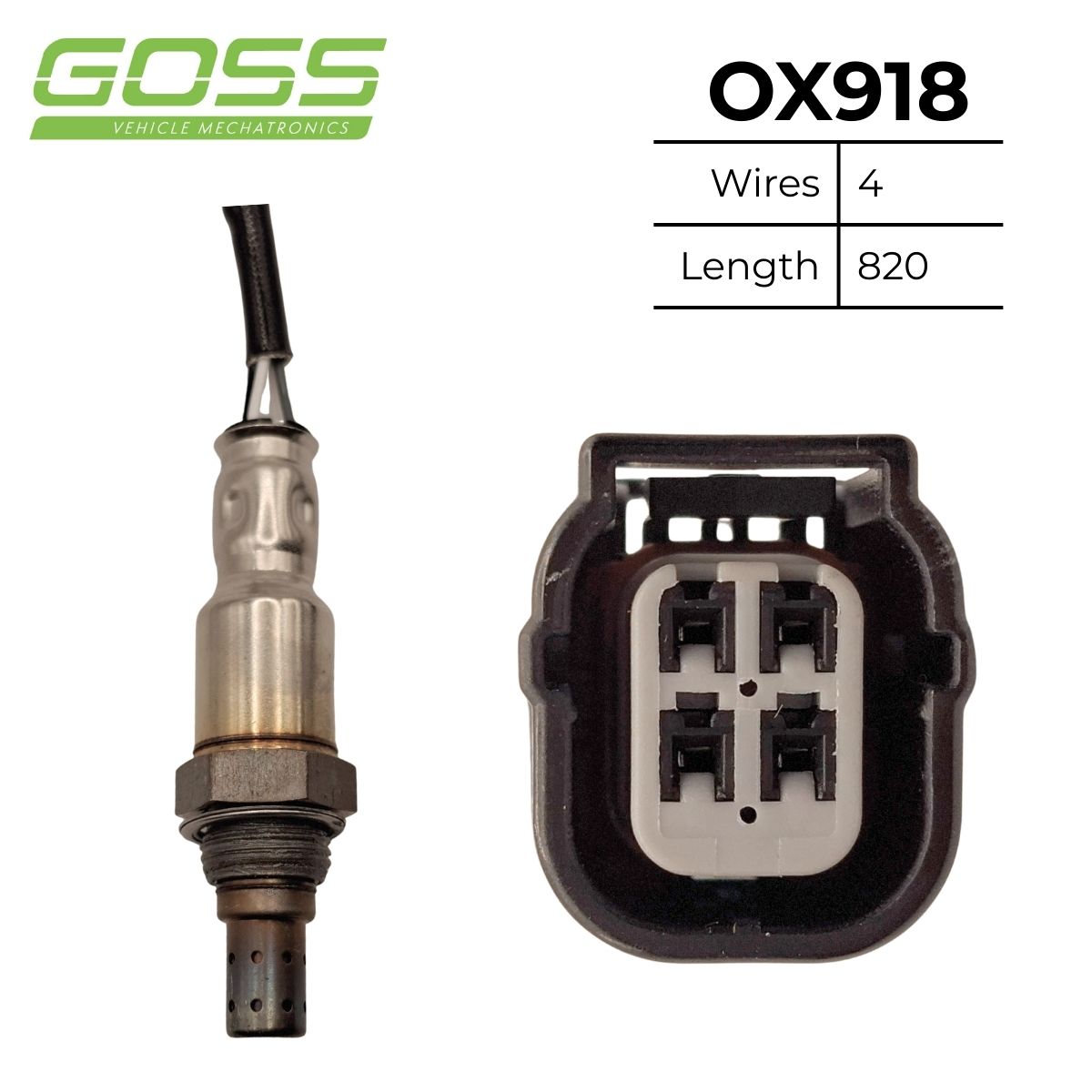 Oxygen Sensor Honda OX918 - Goss
