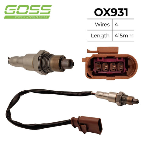 Oxygen Sensor Volkswagen/Skoda OX931 - Goss