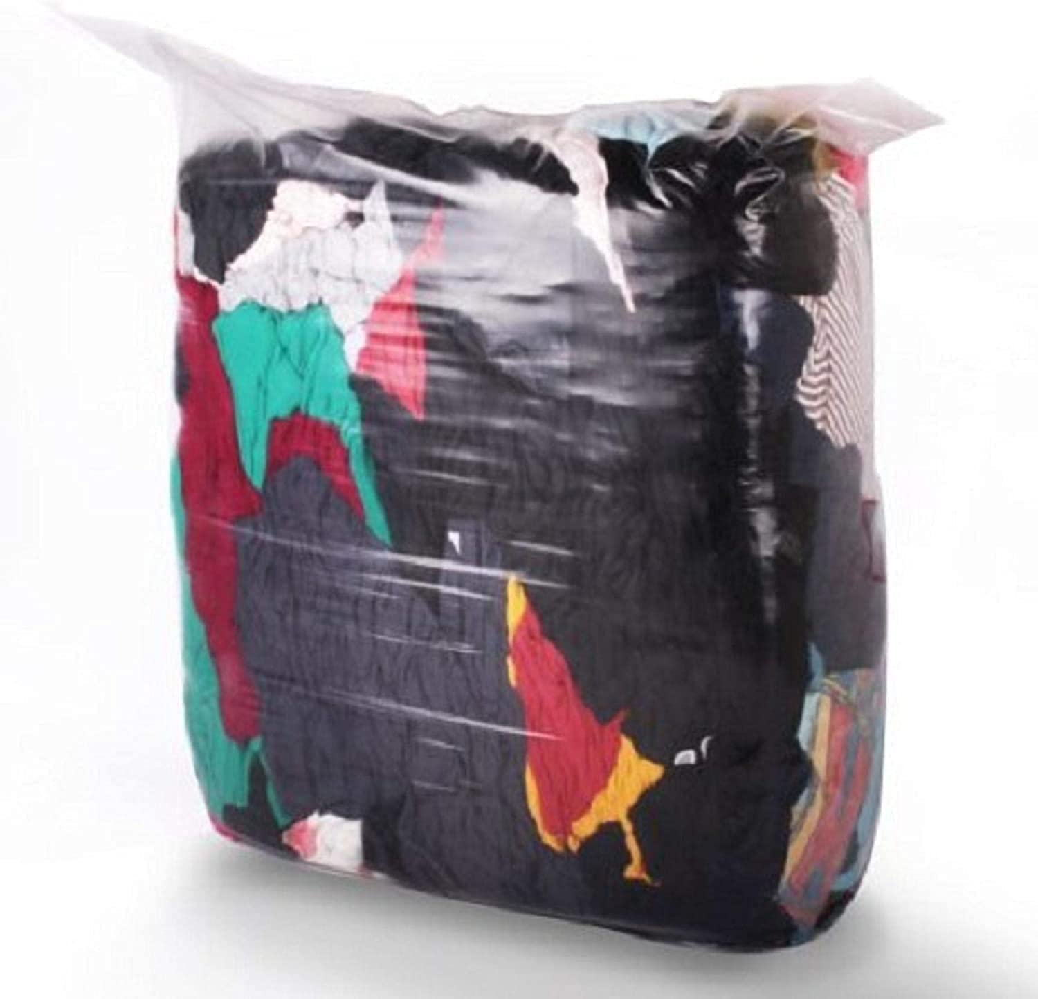 Bag of Rags 5KG Coloured T Shirts Workshop Cleaning