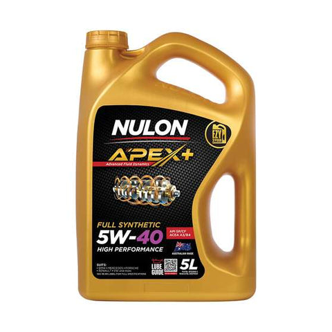 Nulon APEX+ 5W-40 Performance Engine Oil  5 Litre