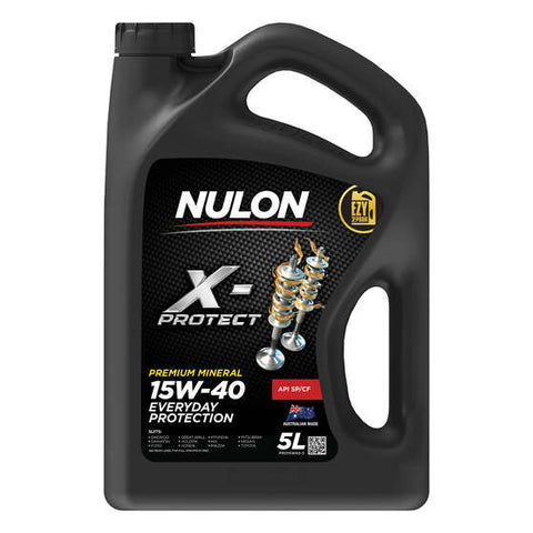 Nulon X-Protect Premium Mineral Engine Oil - 15W-40, 5 Litre