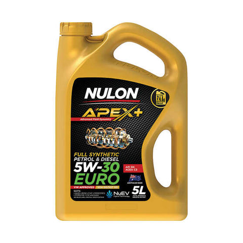 Nulon Apex+ 5W-30 Euro Petrol & Diesel 5 Litre
