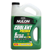 Nulon Green Anti-Freeze / Anti-Boil Coolant Premix - 6 Litres