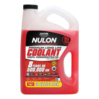 Nulon Red Anti-Freeze / Anti-Boil Coolant Concentrate - 6 Litres