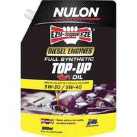 Nulon Ezy Squeeze Full Synthetic Diesel Top Up Oil 900mL