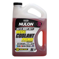 Nulon Red Heavy Duty Diesel Coolant Premix - 5 Litres