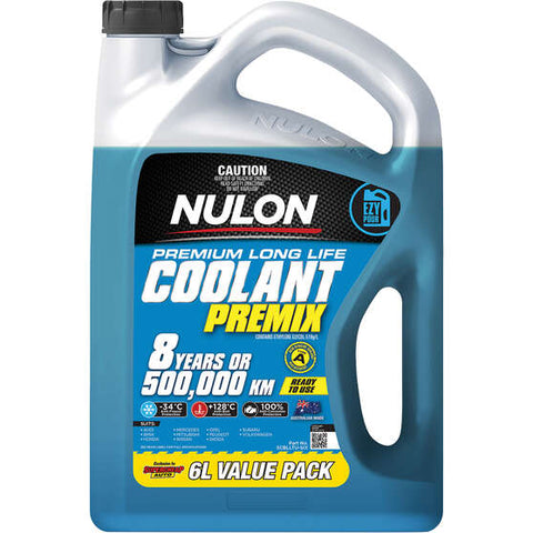 Nulon Blue Anti-Freeze / Anti-Boil Premix Coolant - 6 Litres