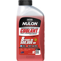 Nulon Red Anti-Freeze / Anti-Boil Concentrate Coolant - 1 Litre