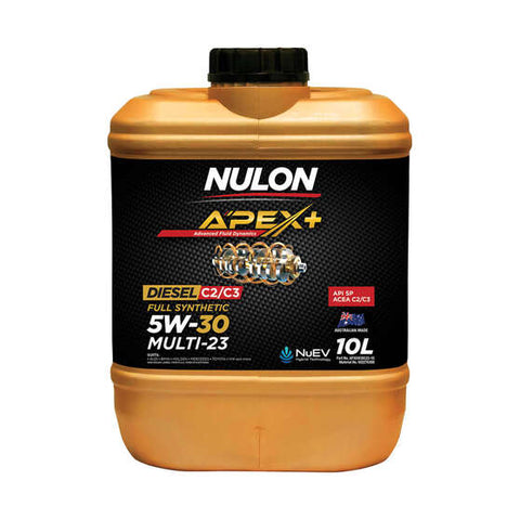 Nulon Full Synthetic Apex+ Multi 23 Engine Oil 5W-30 10 Litre