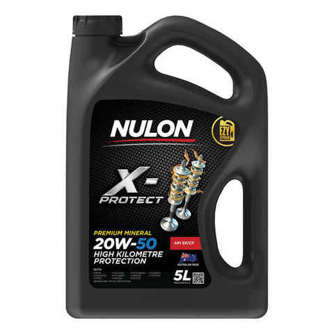 Nulon X-Pro 20W-50 High Kilometre Engine Oil 5 Litre