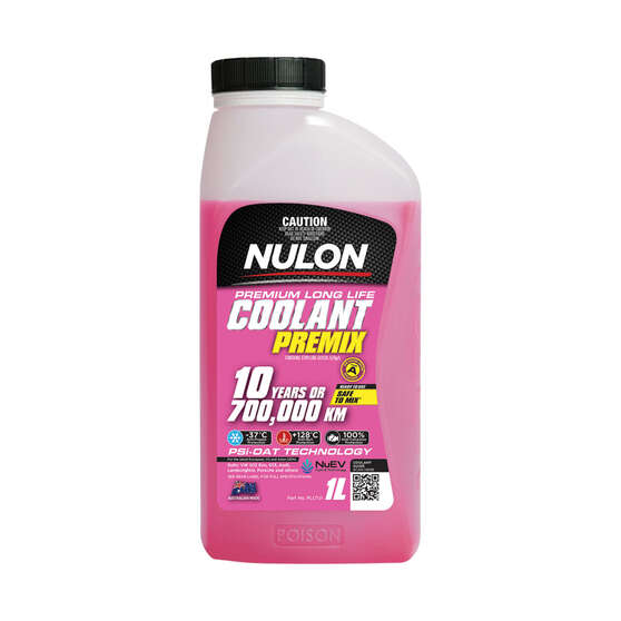 Nulon Pink Anti-Freeze / Anti-Boil Premix Coolant - 1 Litre