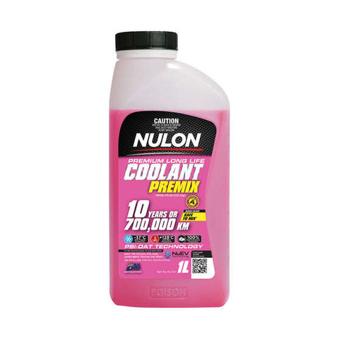 Nulon Pink Anti-Freeze / Anti-Boil Premix Coolant - 1 Litre