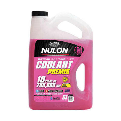 Nulon Pink Anti-Freeze / Anti-Boil Premix Coolant - 5 Litres