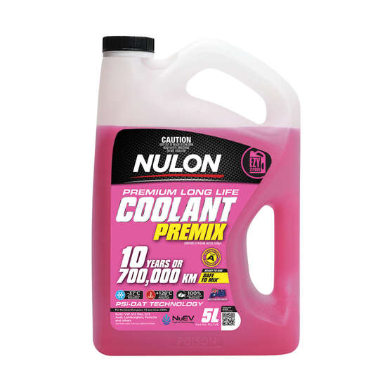 Nulon Pink Anti-Freeze / Anti-Boil Premix Coolant - 5 Litres