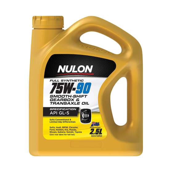 Nulon Gear Oil 75W-90 Full Synthetic 2.5 Litre