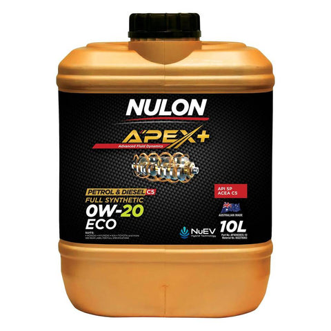 Nulon Apex+ 0W-20 Eco-C5 10L- APX0W20C5-10