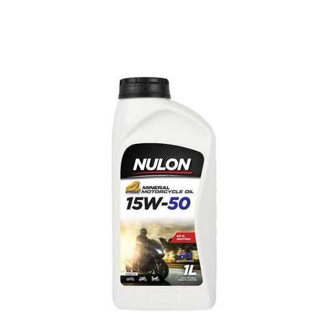 Nulon Motorcycle Mineral Super 15W-50 6 x 1L (Carton) - MC15W50-1