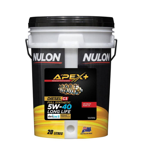 Nulon Apex+ 5W-40 Long Life 20L - APX5W40D2-20