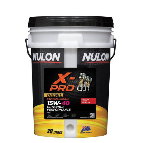 Nulon X-Pro 15W-40 Hi-Torque Performance 20L - XPRHD15W40-20