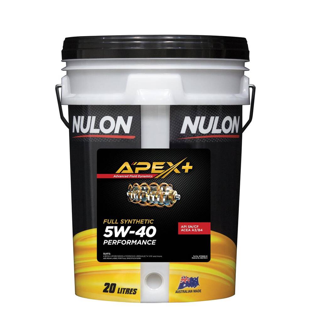 Nulon Apex+ 5W-40 Performance 20L - APX5W40-20