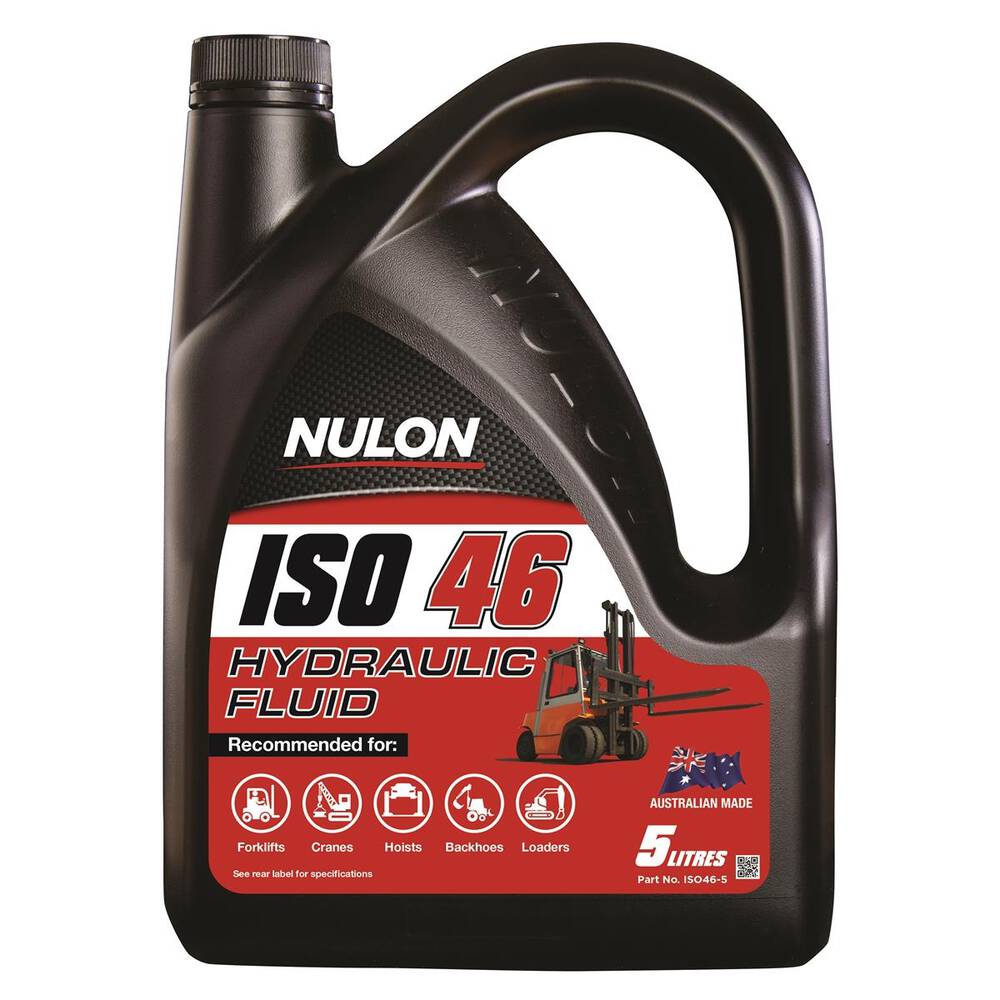 Nulon ISO 46 Hydraulic Fluid 3 x 5L (Carton) - ISO46-5