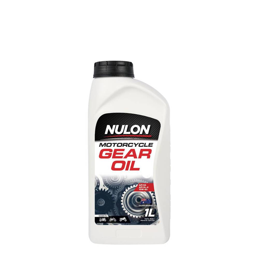 Nulon Motorcycle Gear Oil 6 x 1L (Carton) - MCGO-1