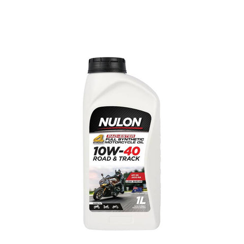 Nulon Motorcycle Road & Track 10W-40 6 x 1L (Carton) - RT10W40-1